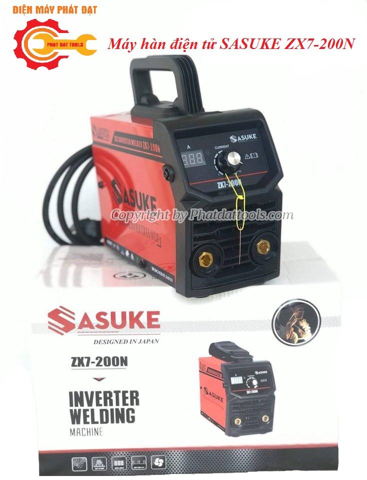 Máy hàn điện tử sasuke zx7-200n-chuyên que 2ly5-bảo hành 1 năm