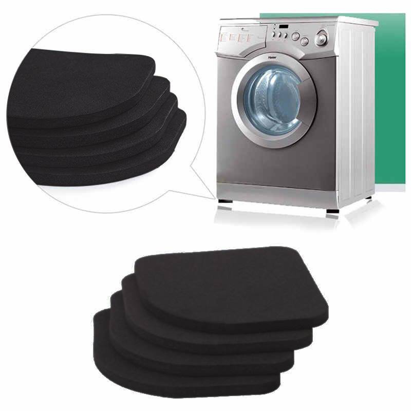Combo 4 miếng lót cao su kê máy giặt, tủ lạnh, đồ gia dụng, chống rung lắc, chống trơn trượt  - Gutyhome