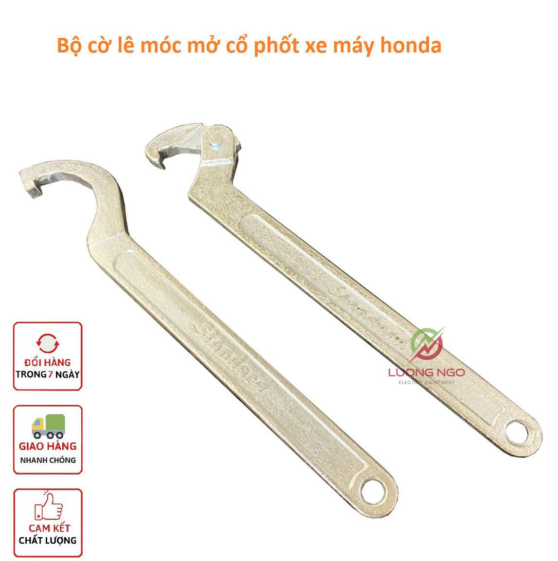 Bộ 2 móc cổ honda