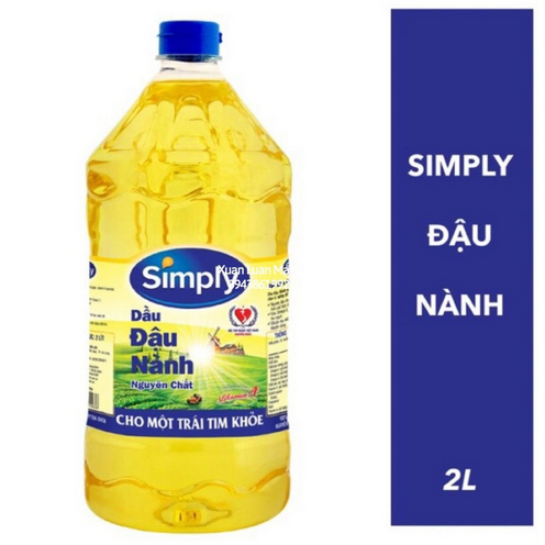 Dầu ăn simply chai 2 lit