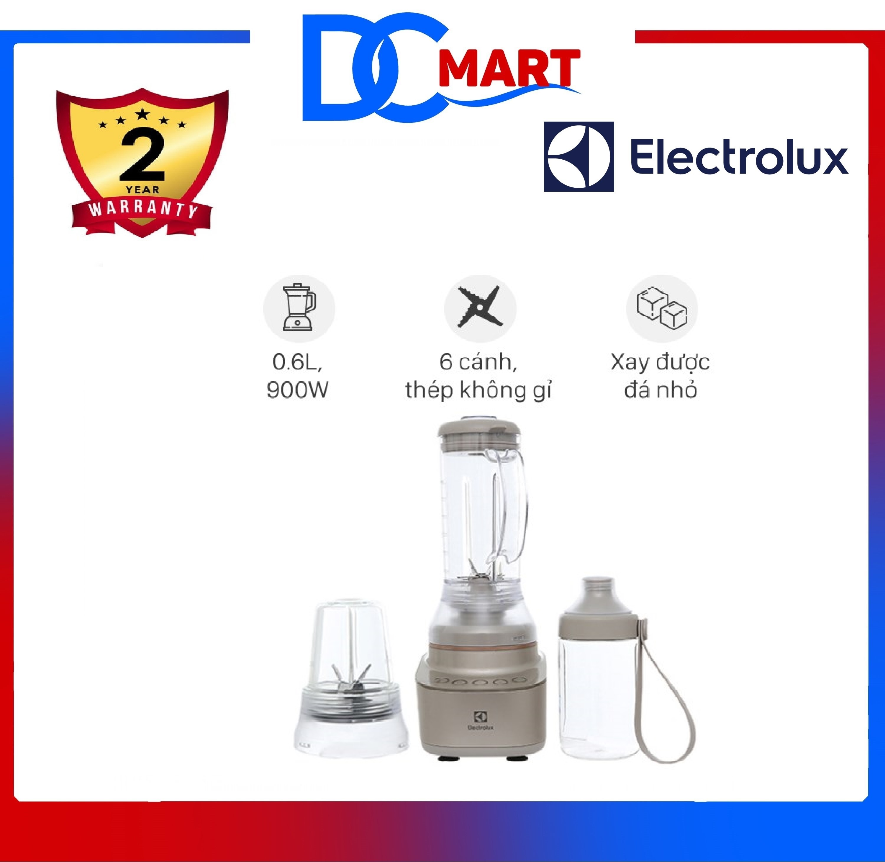 Máy xay sinh tố đa năng electrolux e7cb1-86sm