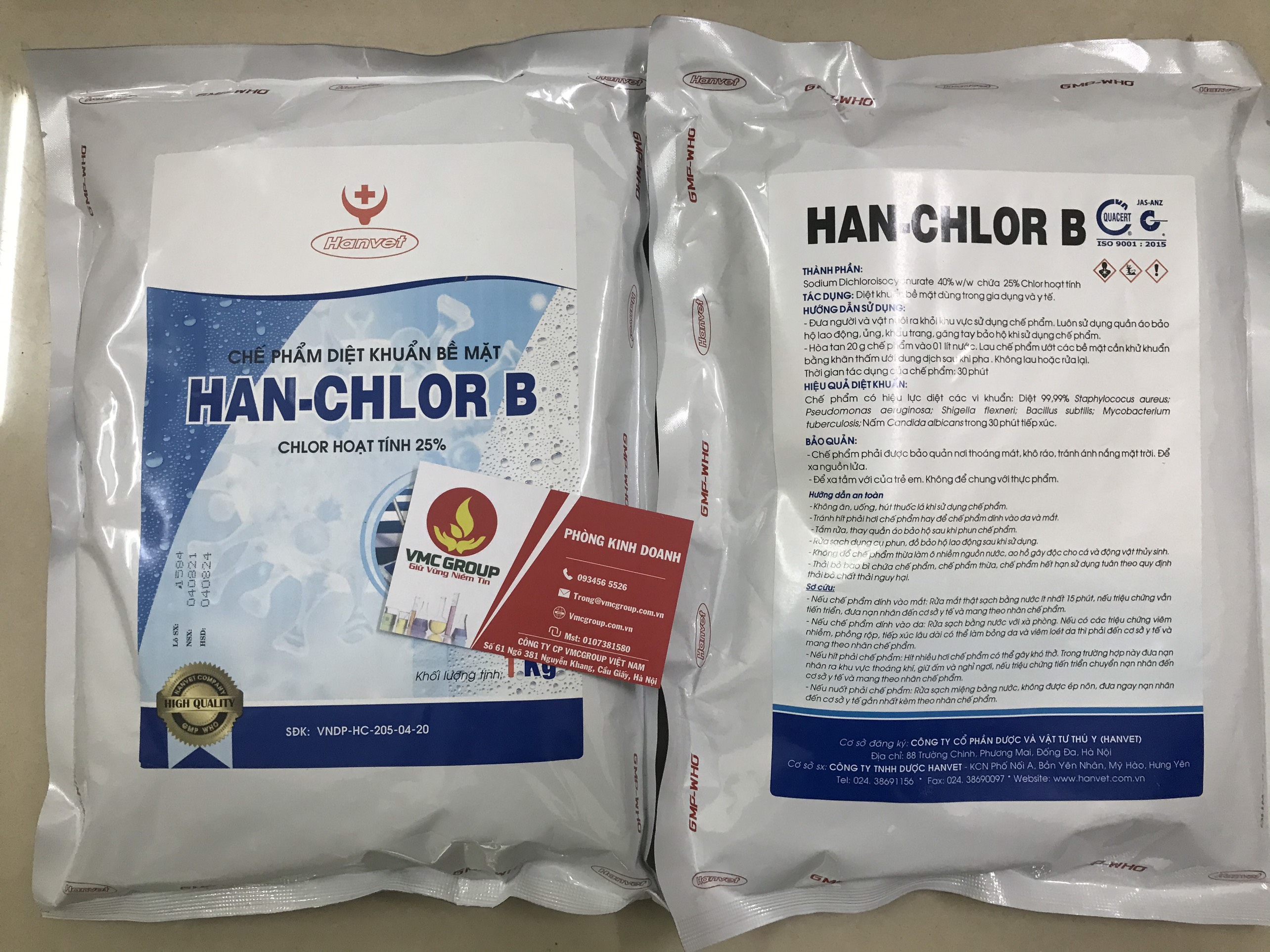 Cloramin b việt nam - khử trùng