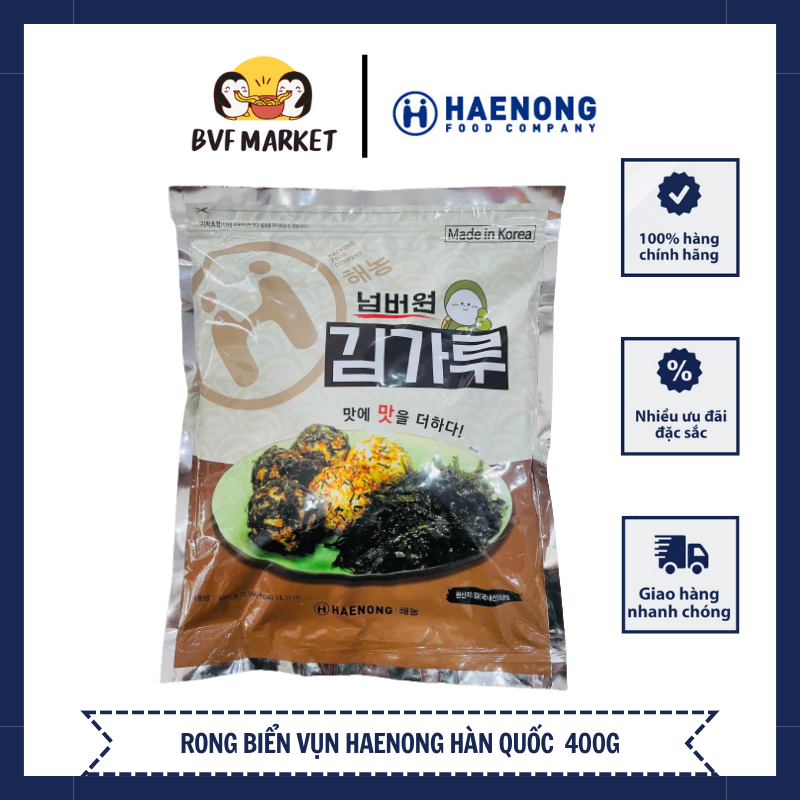 Rong biển vụn Haenong hàn quốc 400g dành cho nhà hàng