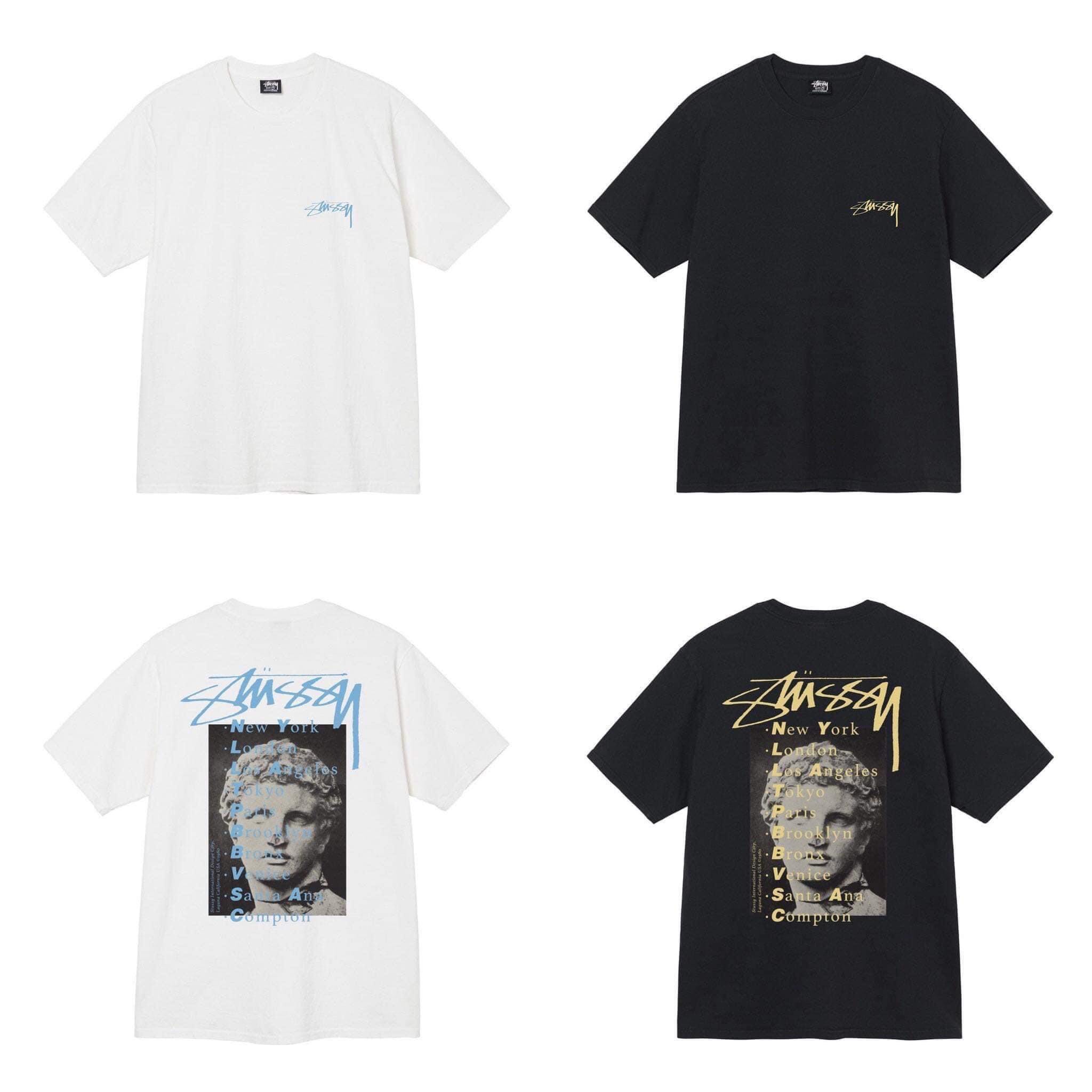 Áo thun stussy statue pig dyed - có sẵn