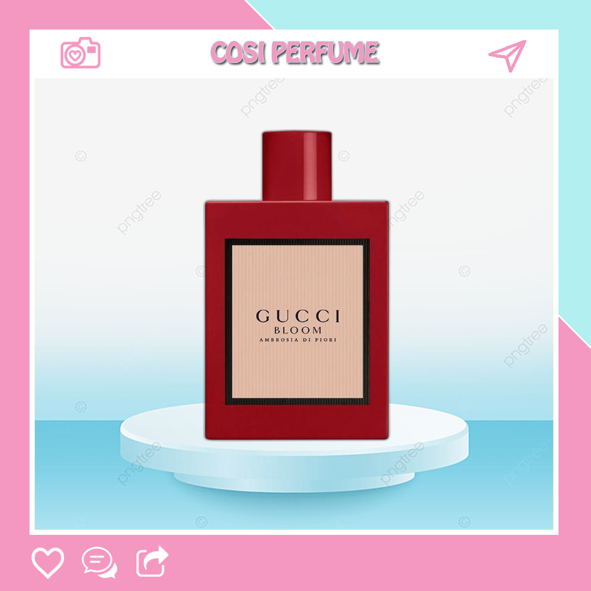 Nước hoa nữ gucci bloom đỏ edp 100ml - hương thơm quyến rũ