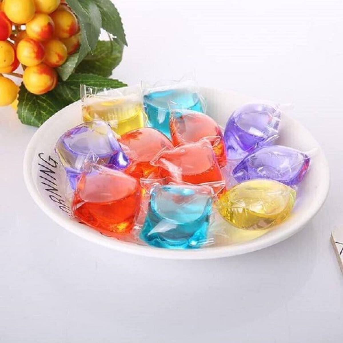Viên nước giặt xả quần áo hàng nội địa Trung - 1 hộp 30 viên