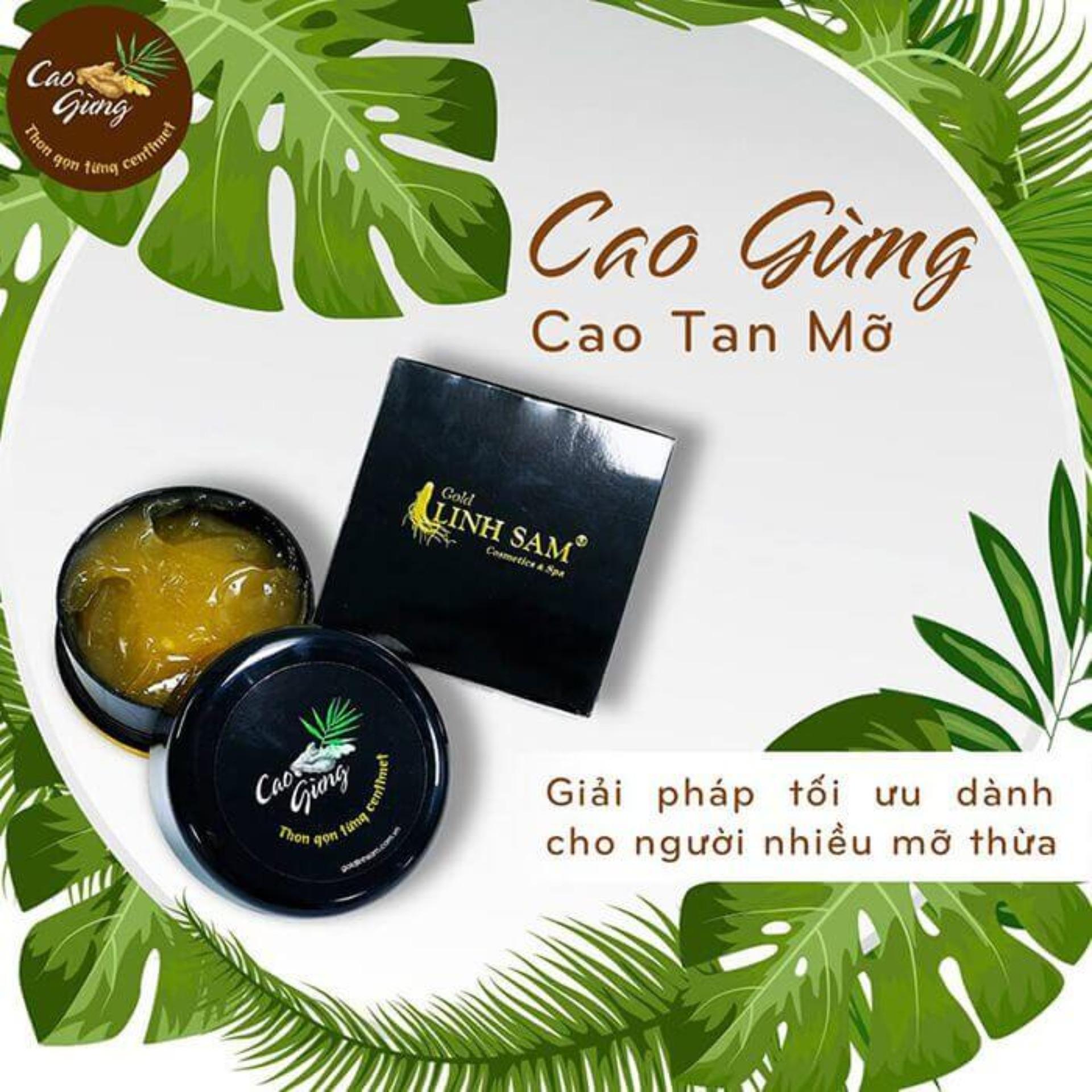 Kem massage tan mỡ thiên nhiên - cao gừng cát tường 200g