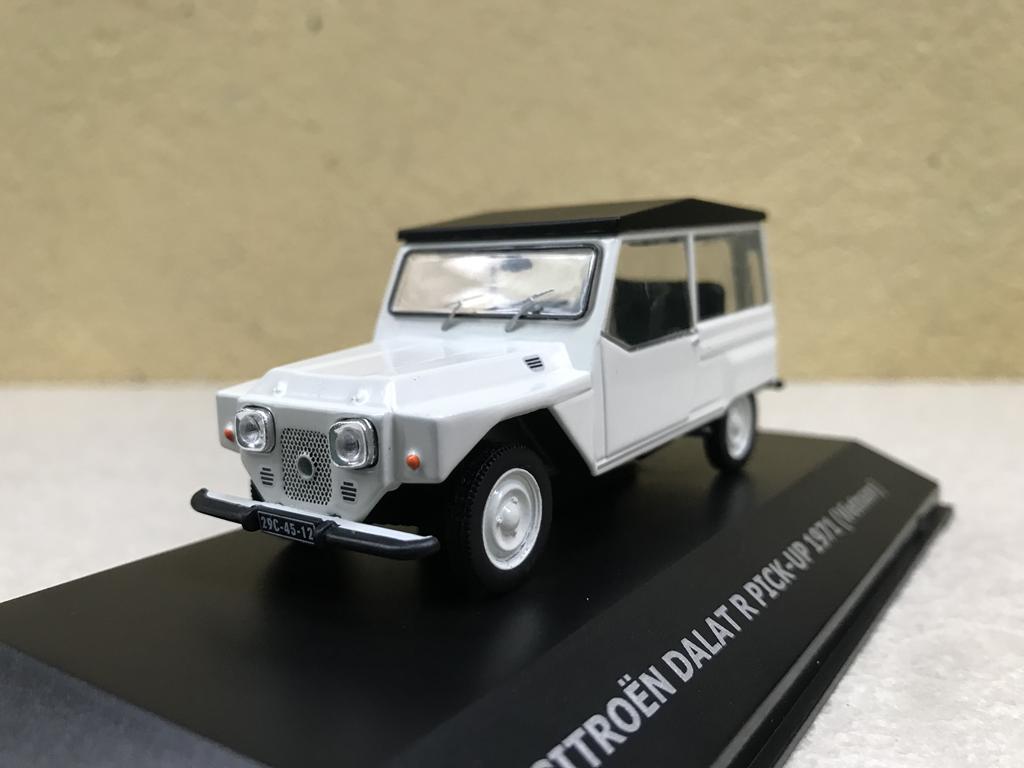 Mô hình xe cổ citroen dalat viet nam 1971 1:43