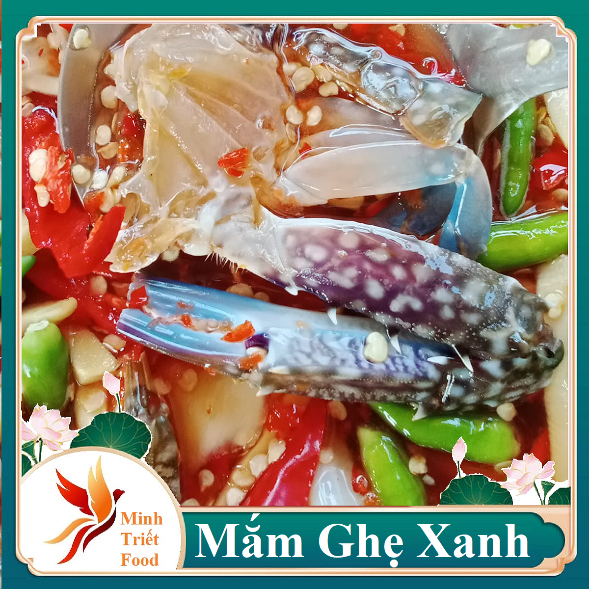 Mắm Ghẹ Xanh Không Quá Ngọt Không Quá Mặn Vừa Ăn Hao Cơm- ĐẶC SẢN MINH TRIẾT