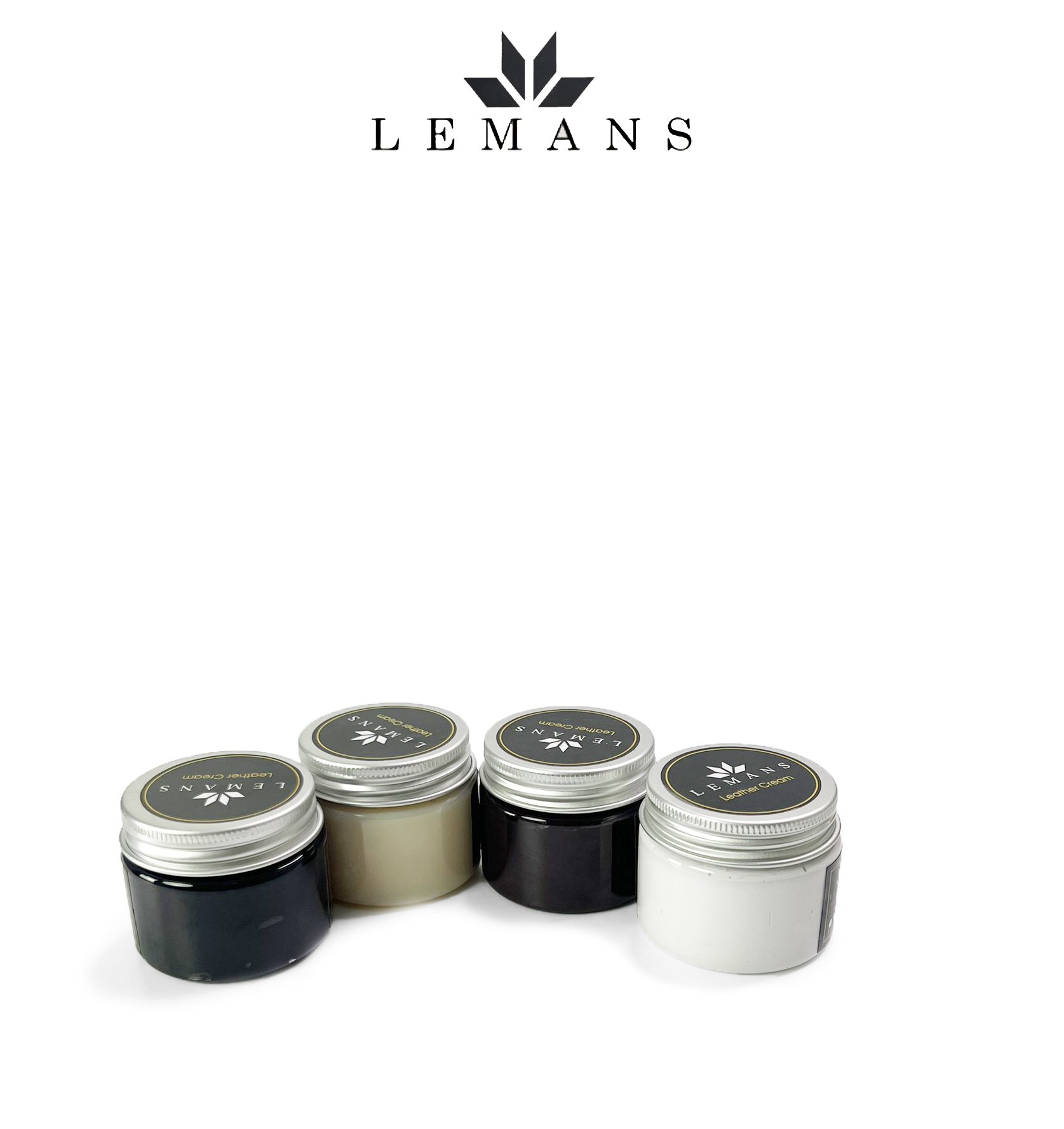 Xi đánh giày 50ml da chính hãng LEMANS 3 màu đen, trắng, không màu cho các loại da