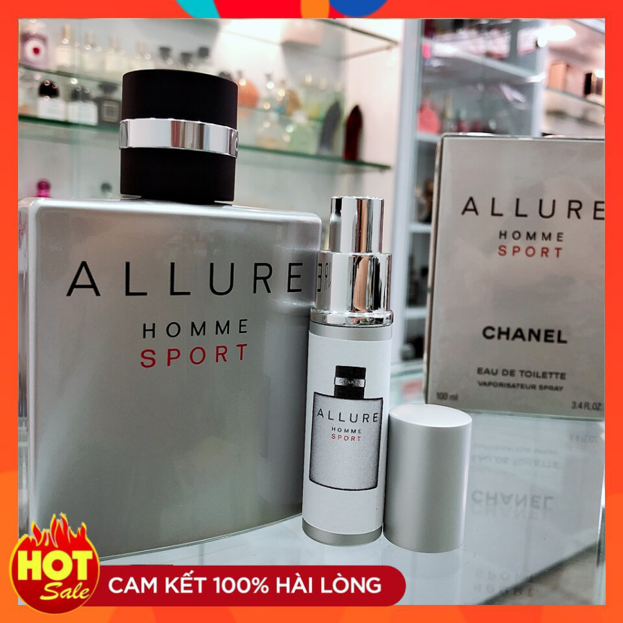Nước Hoa Nam Cao Cấp 𝑪𝒉𝒂𝒏𝒆𝒍 𝑨𝒍𝒍𝒖𝒓𝒆 𝑯𝒐𝒎𝒎𝒆 Sport 100ml Full Box