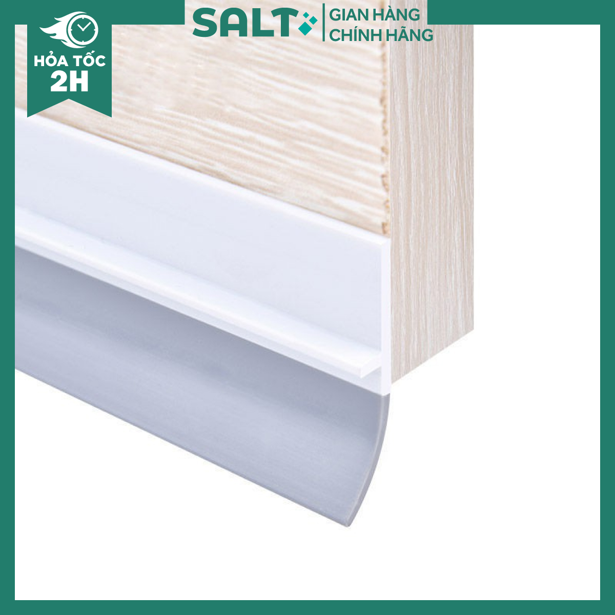 1 Mét Ron Dán Chân Cửa, Khe Hở Cửa  Chống Bụi, Côn Trùng, Giảm Thoát Hơi Lạnh  - PVC Cao Cấp