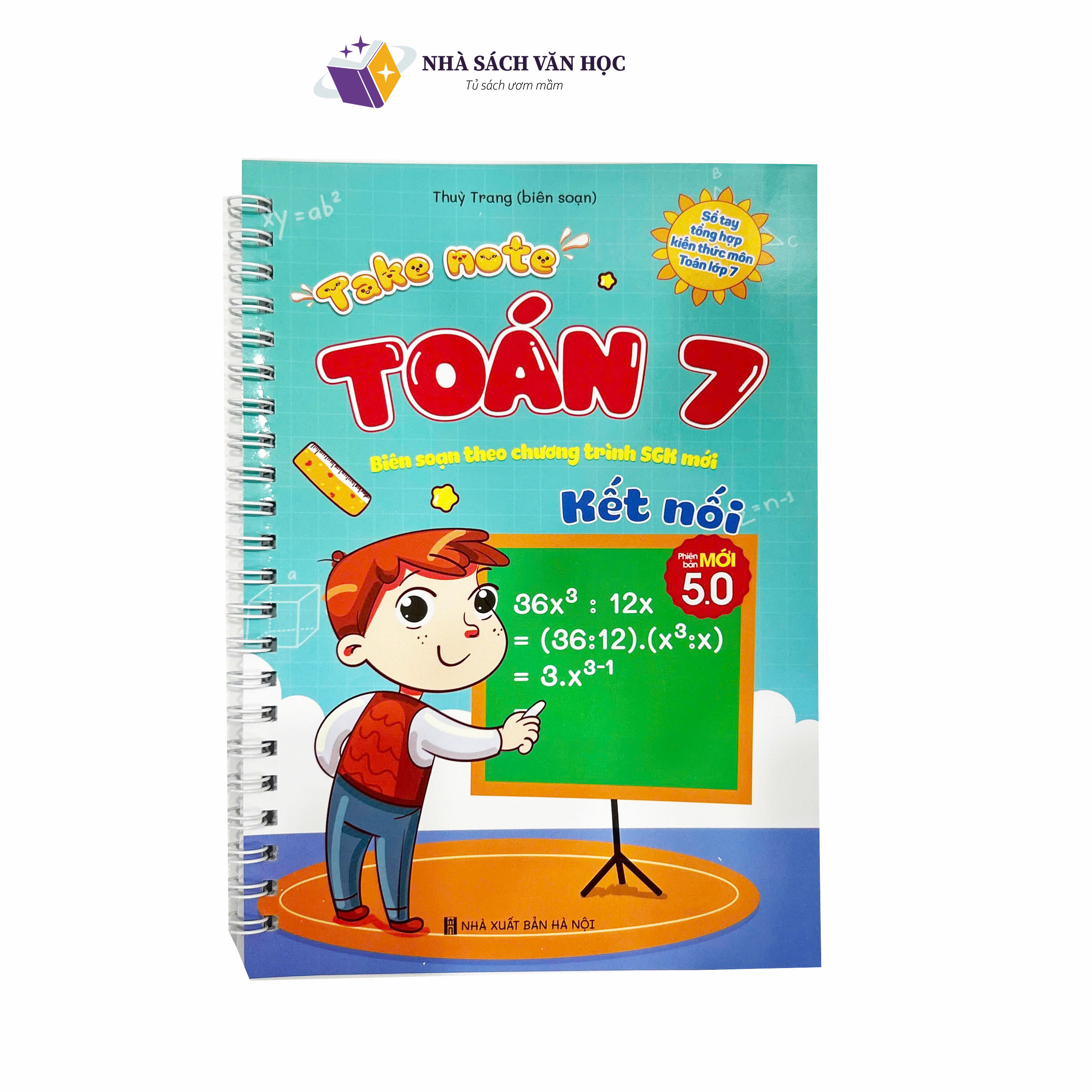 Sách - Sổ Tay Takenote Toán Lớp 7 - Theo Chương Trình Kết Nối Tri Thức - Biên Soạn Theo CT SGK Mới - Khổ Giấy A5
