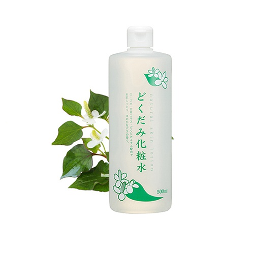 Nước hoa hồng diếp cá dokudami toner 500ml