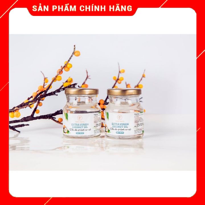 Dầu dừa ép lạnh cho da mềm mại, hết nẻ, dung tích 100ml