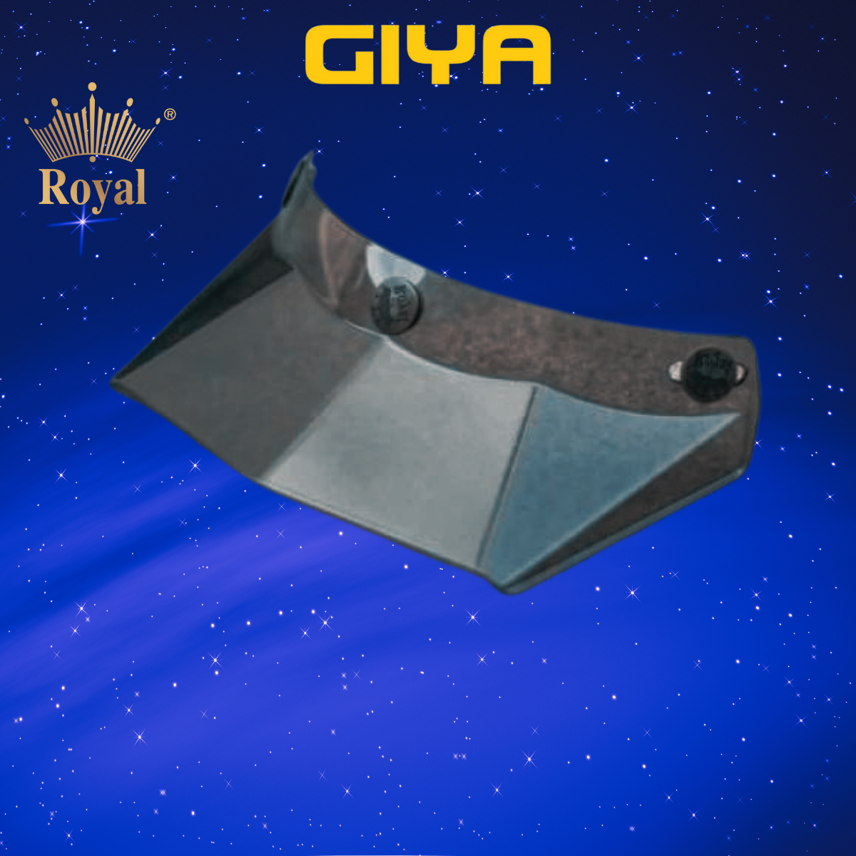 Lưỡi trai gắn nón bảo hiểm Royal - Mái che gắn nón bảo hiểm - kính gắn nón bảo hiểm hạn chế nắng- Giya Helmet