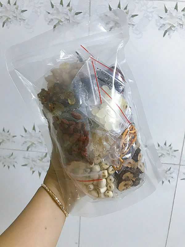 [HCM]set chè dưỡng nhan 14 vị [ SET LỚN nấu 25-30 chén] [ có lá dứa ] [ TẶNG KÈM TÁO TRÁI ]