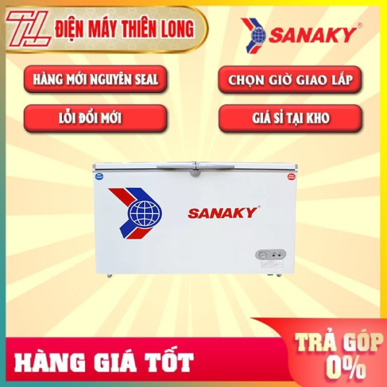 Tủ đông sanaky vh-405w2 - trả góp 0% - giao toàn quốc