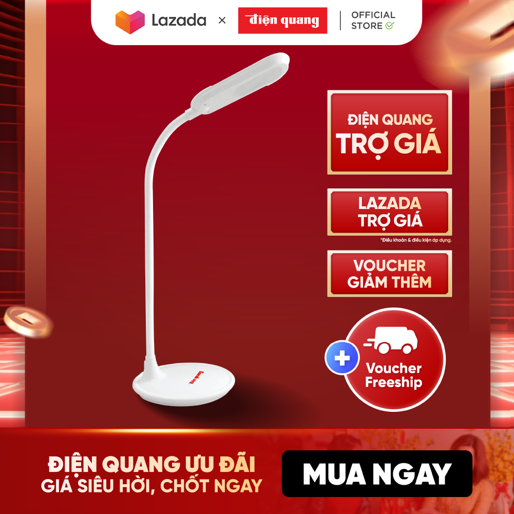 Đèn Bàn Led Điện Quang ĐQ LDL05 3W