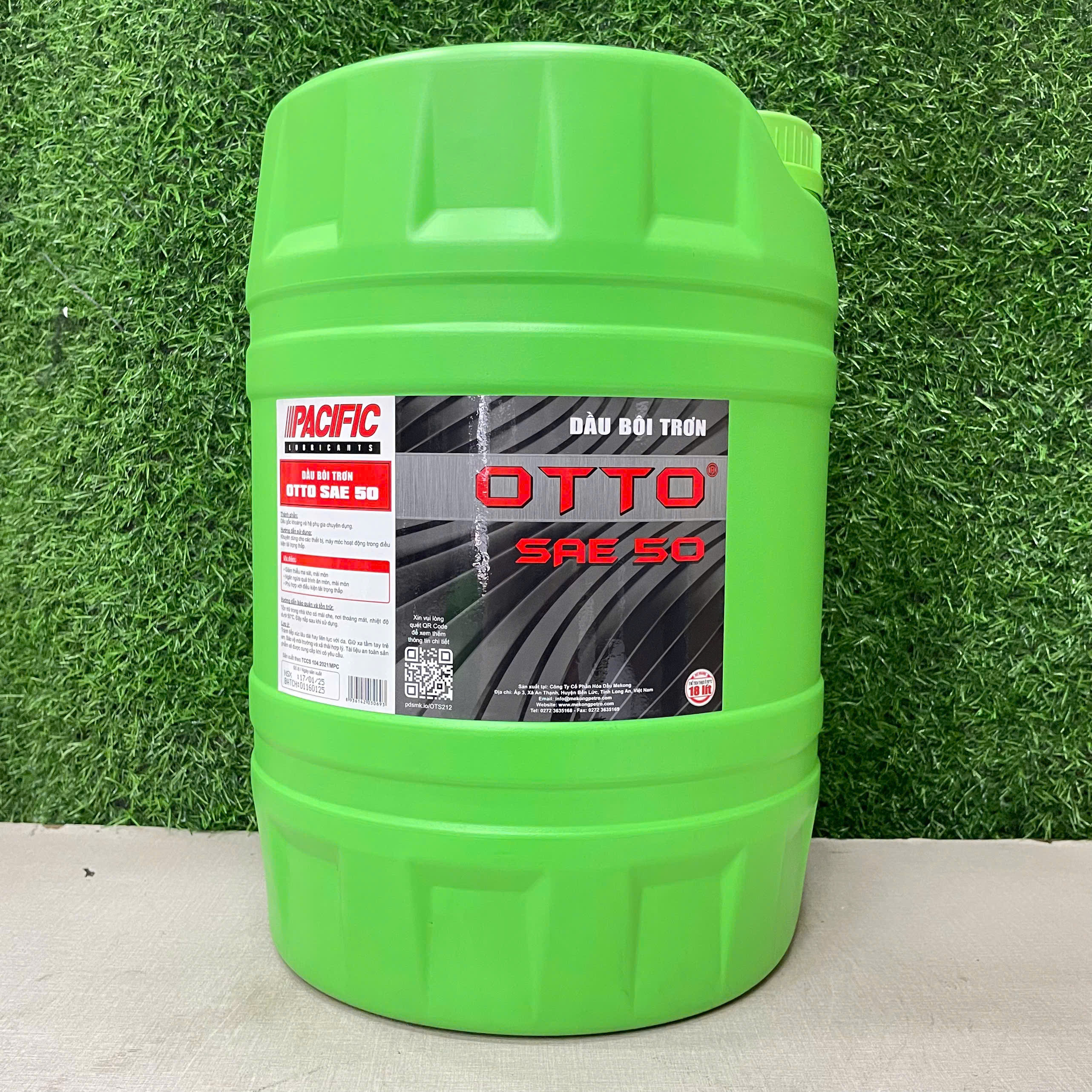 [HÀNG CHÍNH HÃNG] Dầu động cơ Mekong OTTO, Sae 50 (18 Lít) Giá 1,240,000 Đồng*Miễn phí vận chuyển