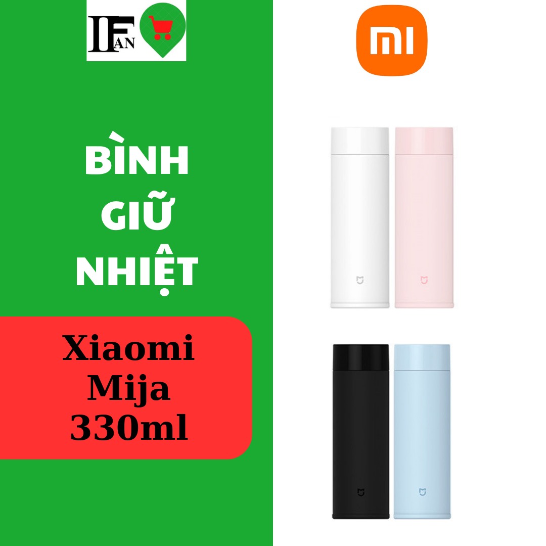 Bình giữ nhiệt xiaomi mija 350ml 4 màu sang trọng