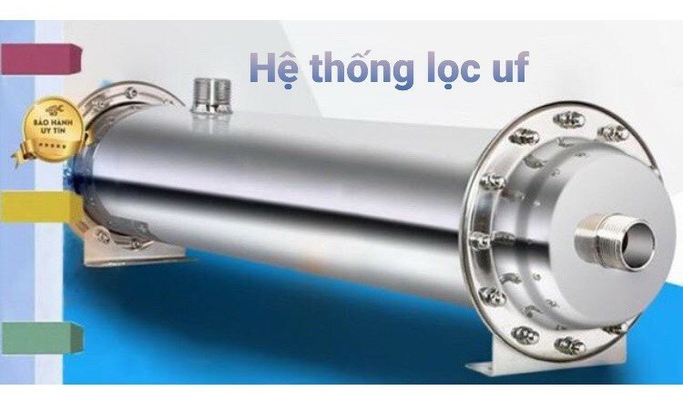 Bộ lọc nước uf vỏ inox công suất 3000l/h,màng lọc uf