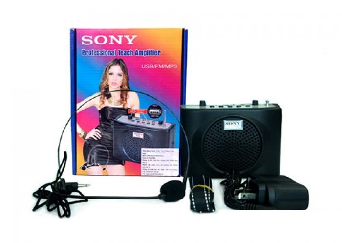 [HCM][ SALE TẾT 2021 ] Mua Loa Trợ Giảng Sony Máy Trợ Giảng Sony Sn-898 Micro Đeo Tai Remote Loa Trợ Giảng Model 2021 Thiết Kế Nhỏ Gọn Có Dây Đeo Micro Phù Hợp Với Những Giáo Viên Giảng Viên Hướng Dẫn Viên Du Lịch Nhân Viên Quảng Bá.