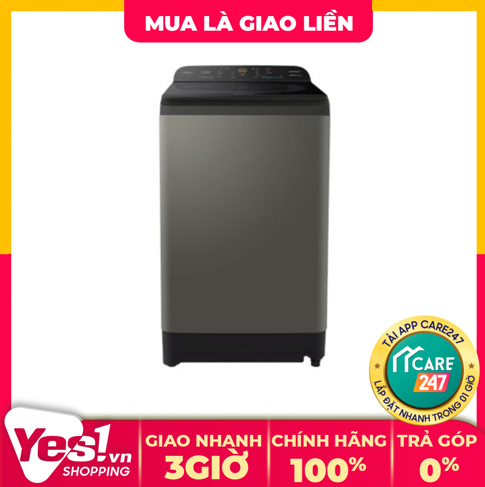 Máy giặt panasonic 9 kg na-f90a9drv lồng đứng - bảo hành chính hãng - voucher 10% lên đến 800k