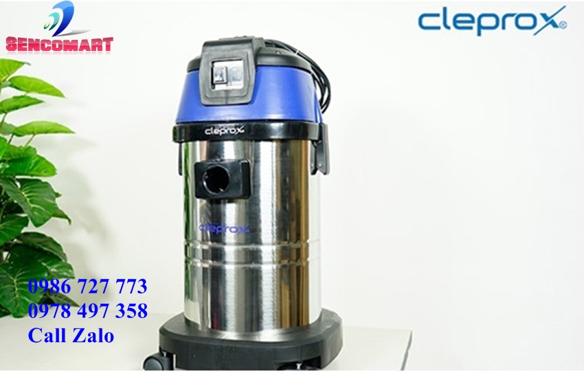Máy hút bụi khô ướt cleprox x1/40 loại 30 lít