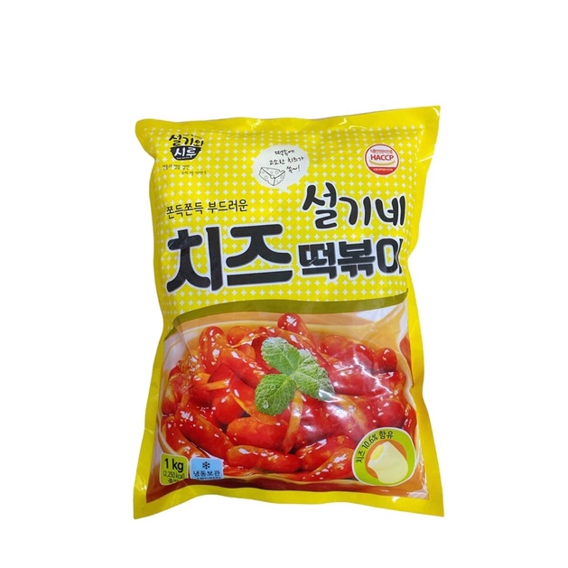 Bánh gạo tokbokki nhân phômai - hàng nhập khẩu