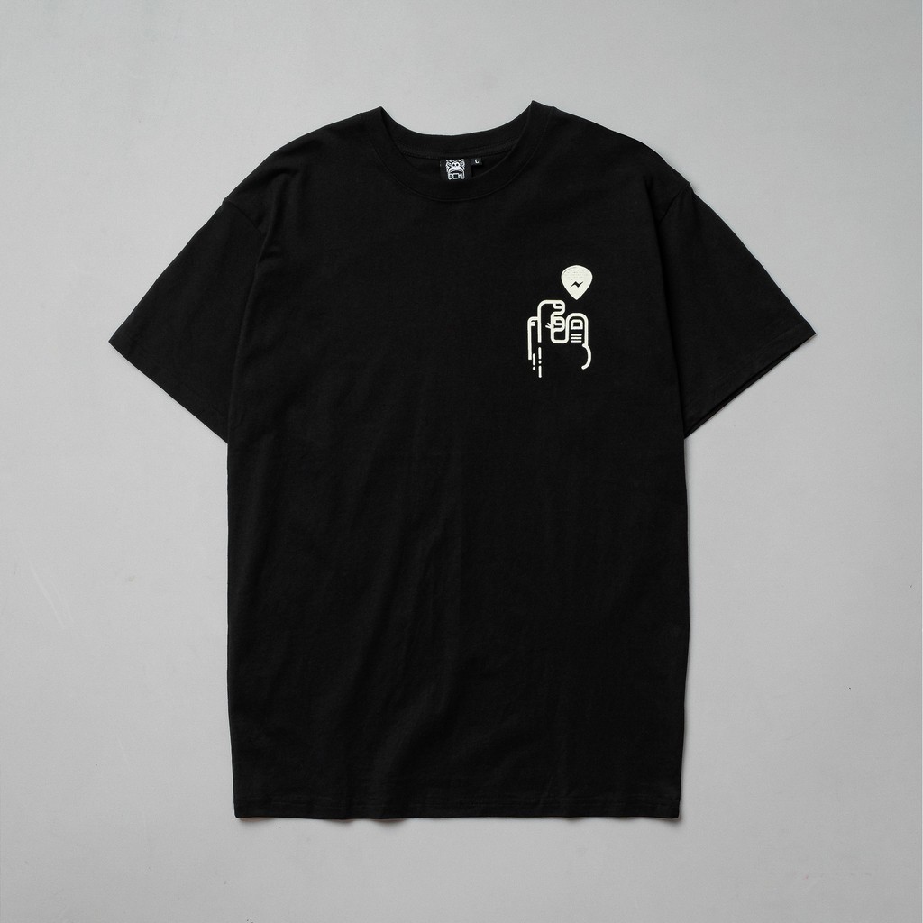 Áo thun gori oldskull - dungz - đen