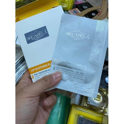 [HCM](12 miếng) Tê Môi Becabela phun xăm của Đức - Dòng tê siêu êm