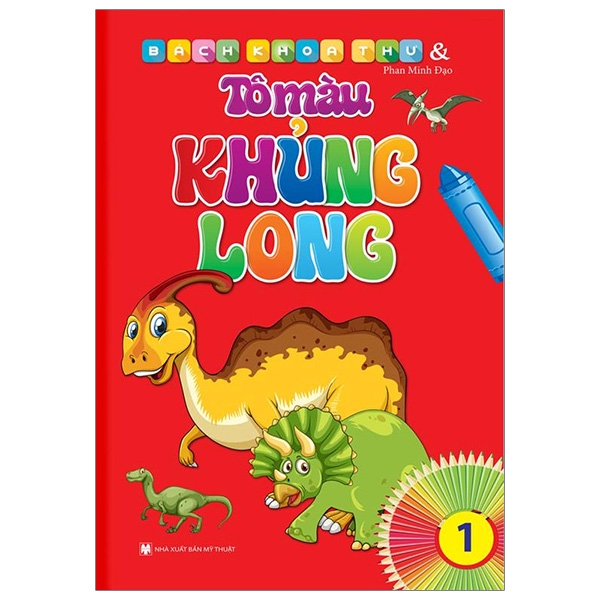 Fahasa - Tô Màu Khủng Long - Tập 1