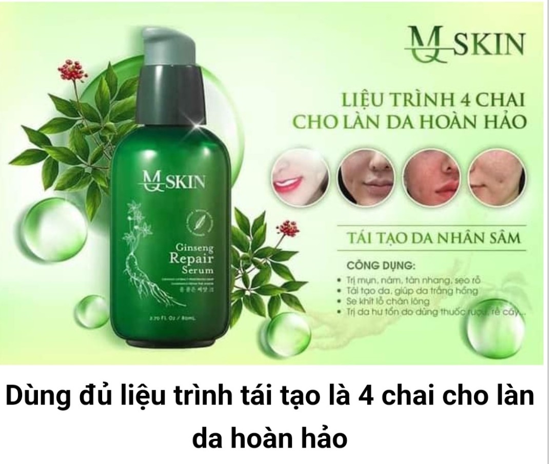 Serum tái tạo da nhân sâm-Ginseng Repair Serum