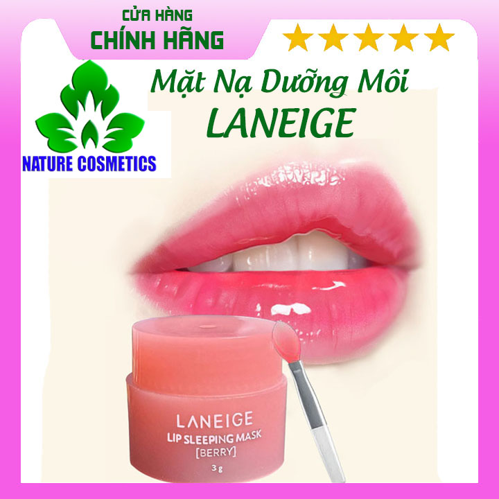 Dưỡng Môi Laneige, Cung Cấp Vitamine Và Khoáng Chất Giúp Môi Mềm Mịn Hồng Tươi, Hủ 3g