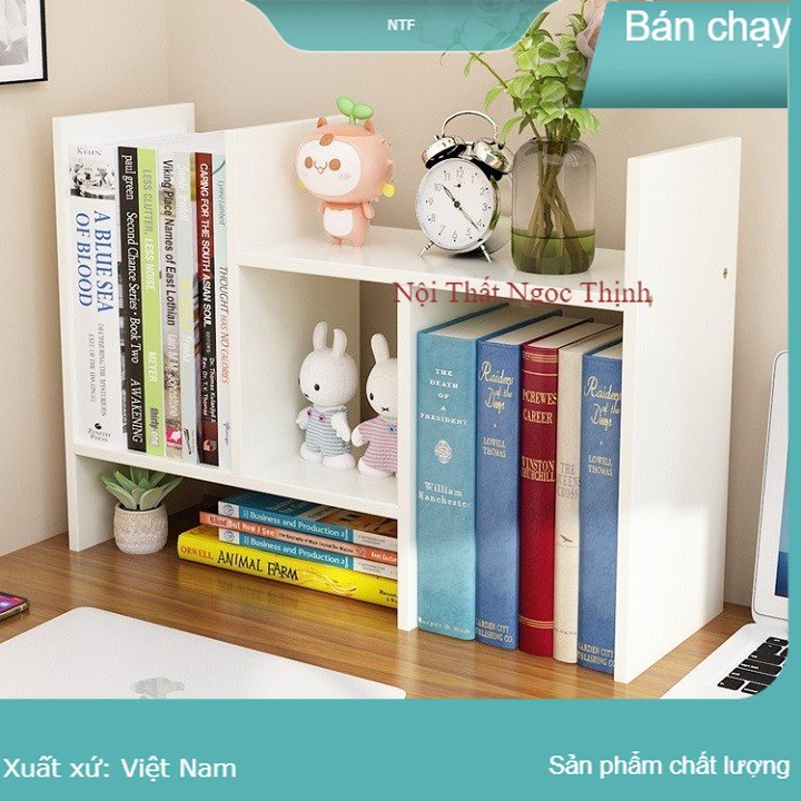 Kệ sách để bàn dể dàng lắp ghép