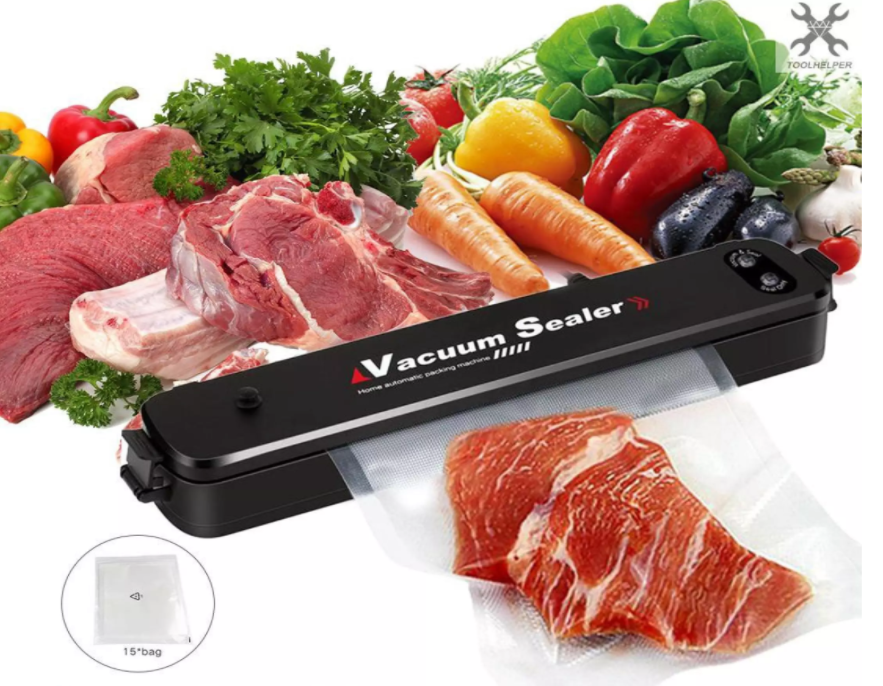 [HCM]Đồ Dùng Gia ĐìnhMáy Đóng Bao BìMáy Hút Chân Không Thực Phẩm VACUUM SEALER Z [TẶNG KÈM 10 TÚI CHUYÊN DỤNG].Hút 99% Không Khí Bảo Quản Thực Phẩm Luôn Tươi Ngon Sử Dụng Được Tất Cả Các Loại Túi.