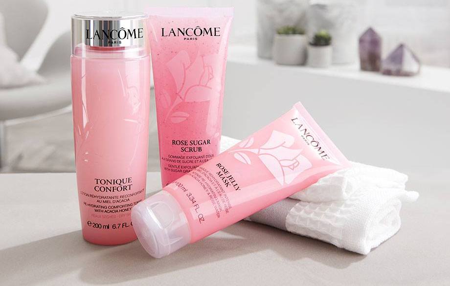 Tẩy da chết Lancome Exfoliating Rose Sugar Scrub 100ml