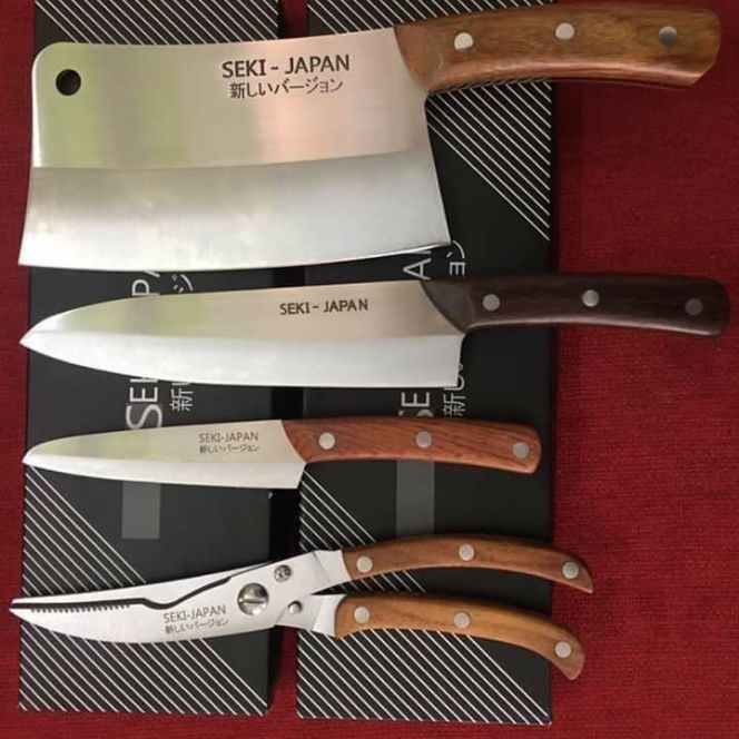 [HCM]bộ dao kéo seki Japan 4 món