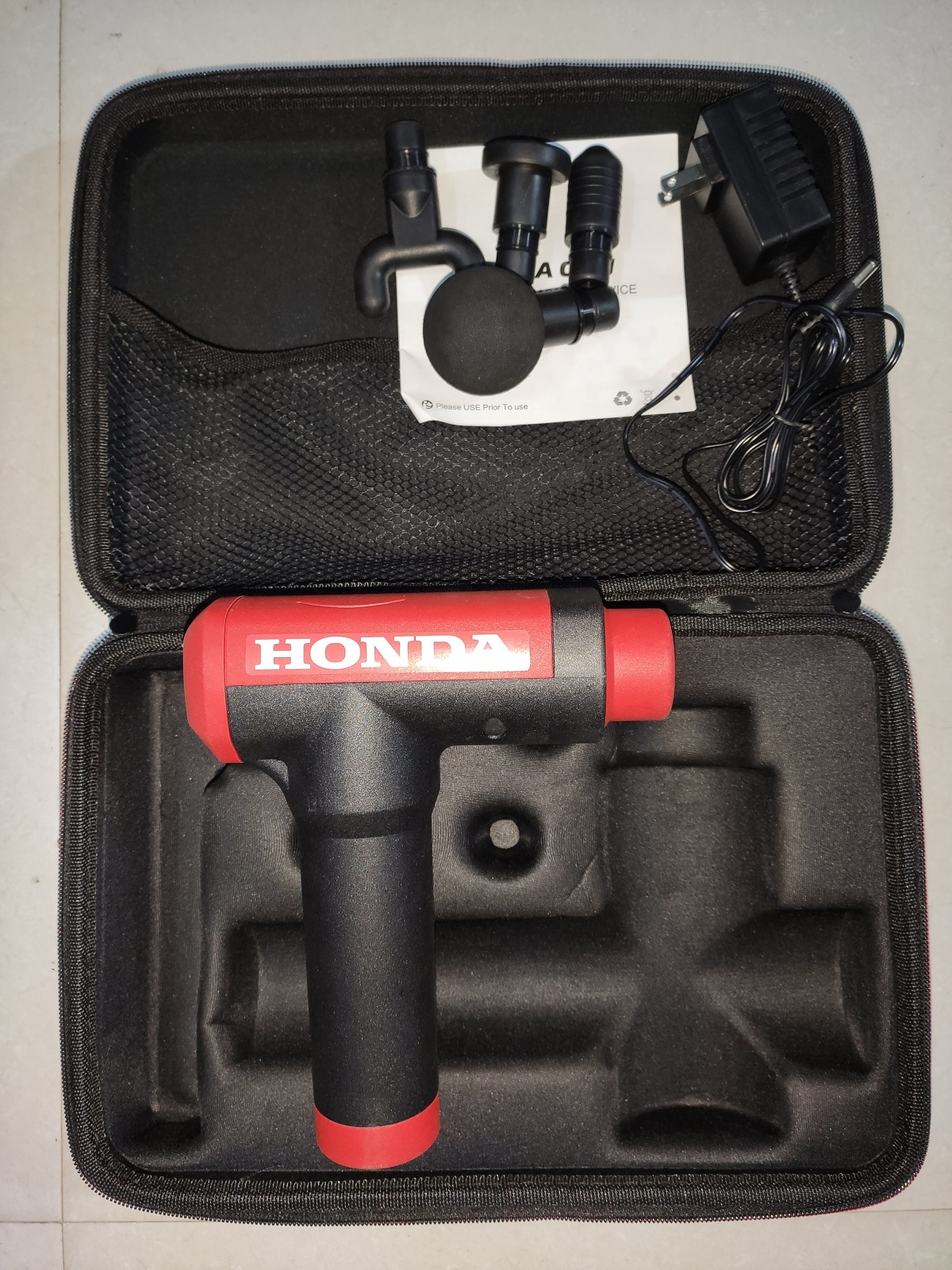 Máy massage toàn thân, mát xa cầm tay dùng pin, mát xa rung HonDa 5300 cao cấp, động cơ từ dây đồng chịu nhiệt, mát xa chuyên nghiệp, pin sạc 12 vôn