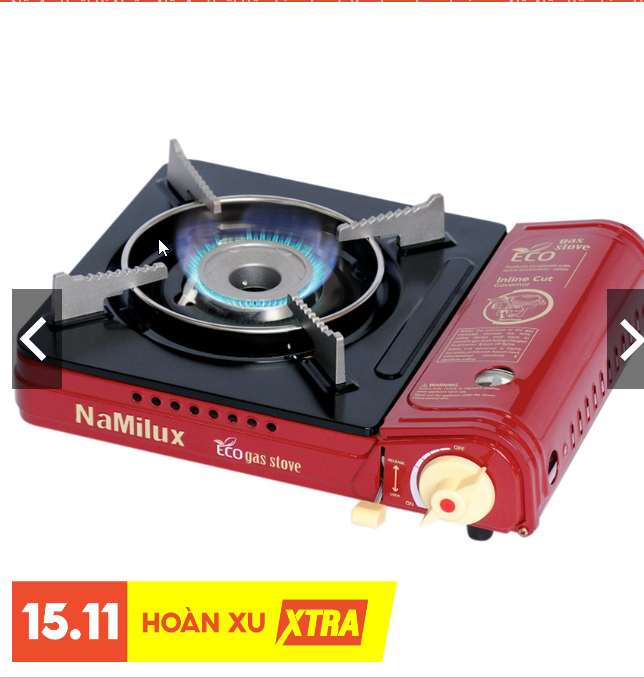 Bếp gas du lịch mini NaMilux - Bảo Hành 12 tháng