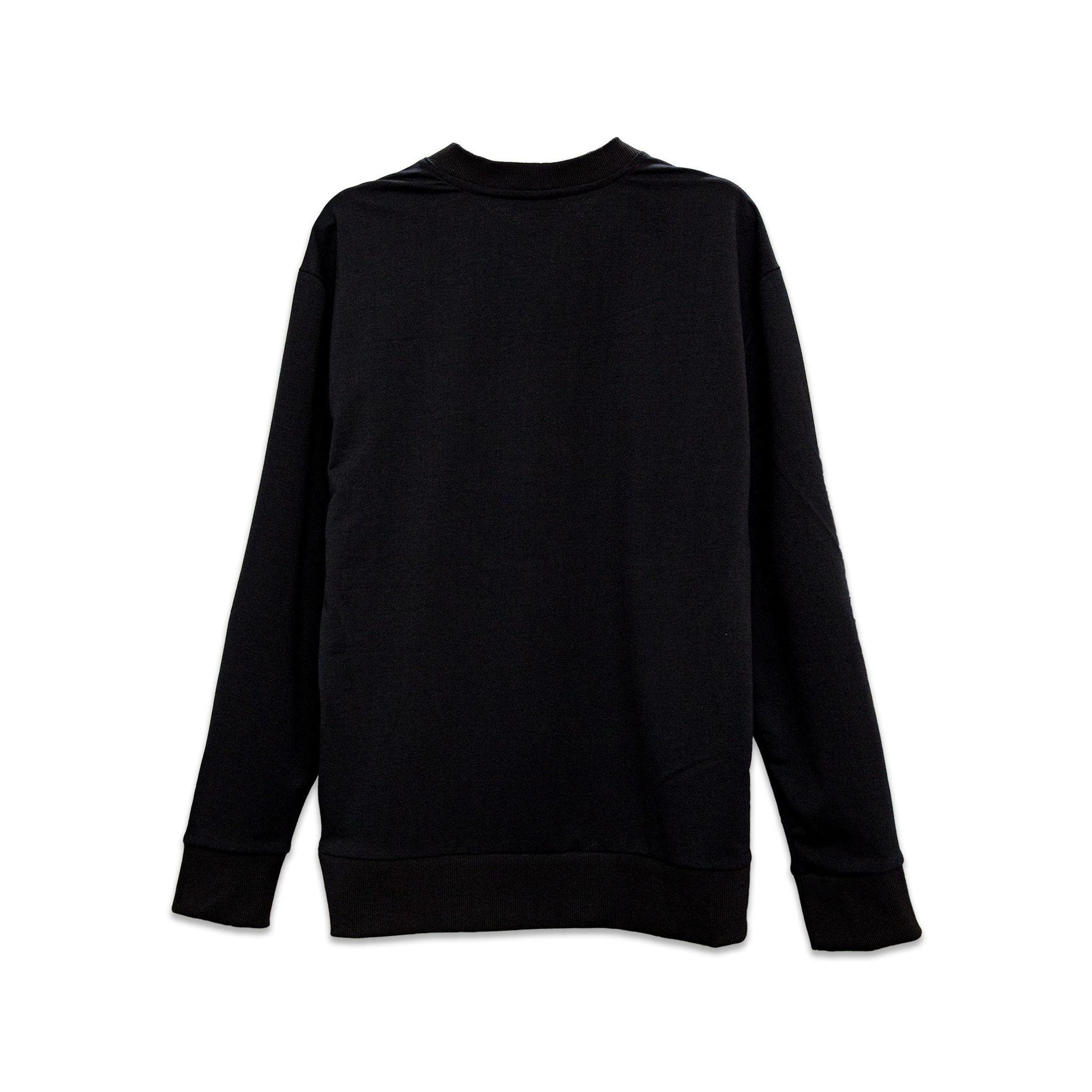 TEEHOLIC Áo Sweater Trơn Màu Đen Trắng