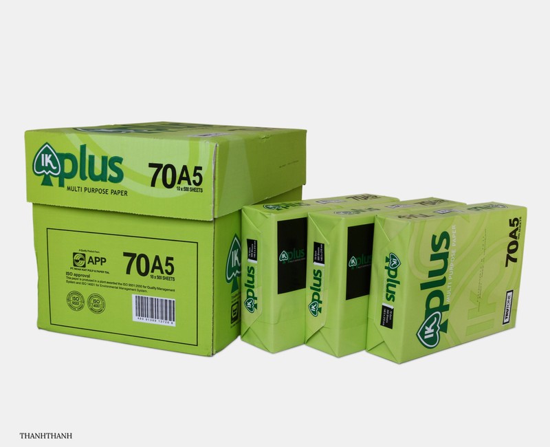Giấy ik plus a4 đl 70/90 chất liệu tốt giá rẻ