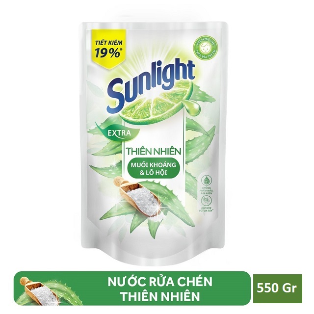 Nước rửa chén Sunlight Lô Hội 550gr (túi) cam kết hàng đúng mô tả chất lượng đảm bảo an toàn đến sức khỏe người sử dụng