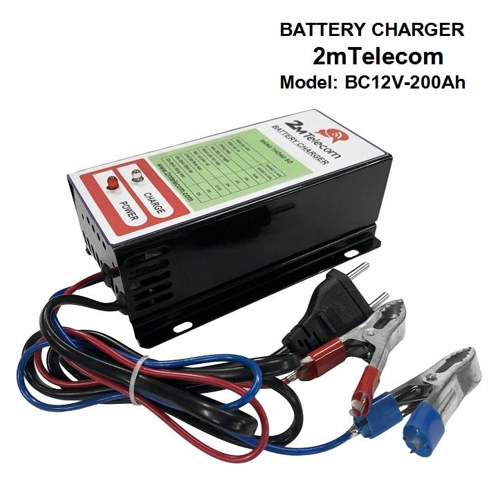 Máy nạp ắc quy 2mtelecom bc-12v-200ah