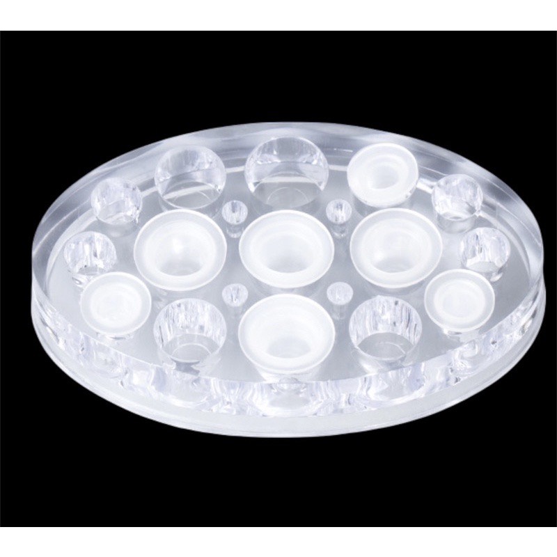 Đế mica đựng mực phun xăm,hũ đựng mực