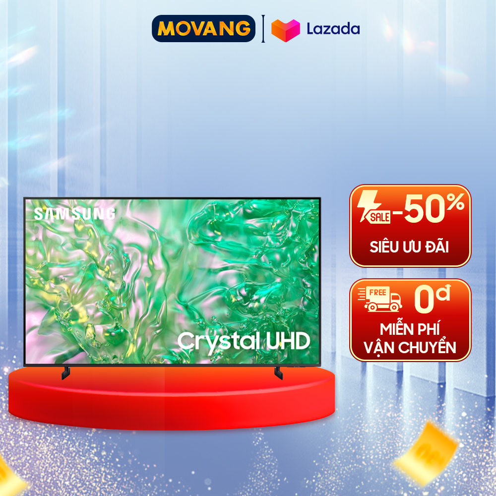 UA50DU8000 - Smart Tivi Samsung 4K 43 Inch UA50DU8000 - 50DU8000 - UA50DU8000KXXV , Hệ điều hành Tizen Bộ xử lý Crystal 4K , GIAO HÀNG TOÀN QUỐC, FREESHIP HCM
