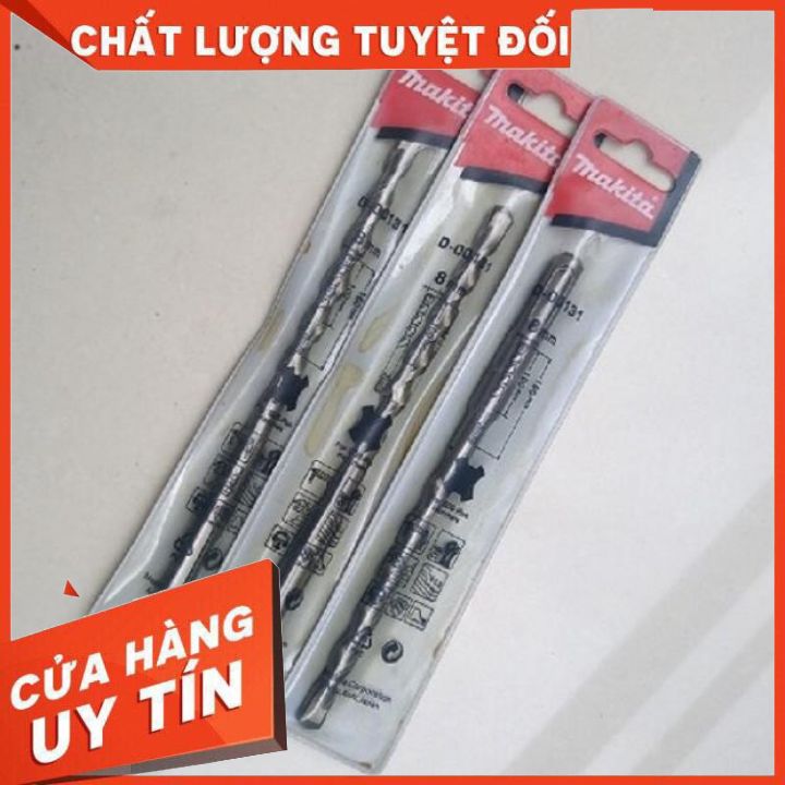 8x160mm mũi khoan bê tông makita d-00131