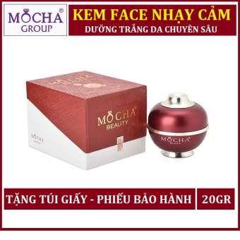 [HCM]KEM FACE NHẠY CẢM MOCHA - Kem dưỡng trắng da cho da nhạy cảm
