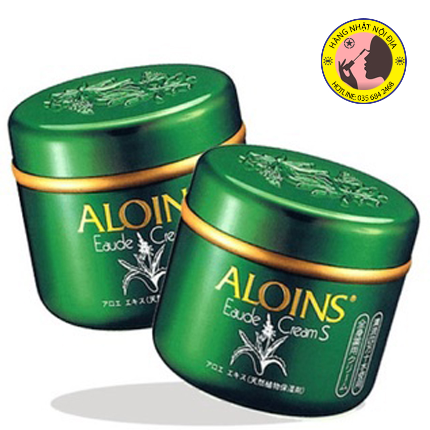 Kem dưỡng ẩm lô hội Aloins Eaude Cream S Nhật Bản hộp 185g